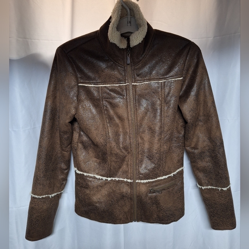 Prana Brown Shearling Jacket